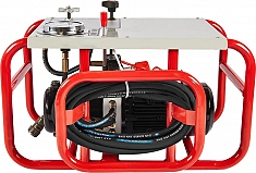 Гидростанция гидравлического стыкового сварочного аппарата для пэ труб Gas Fusion Red-500 (220 V)